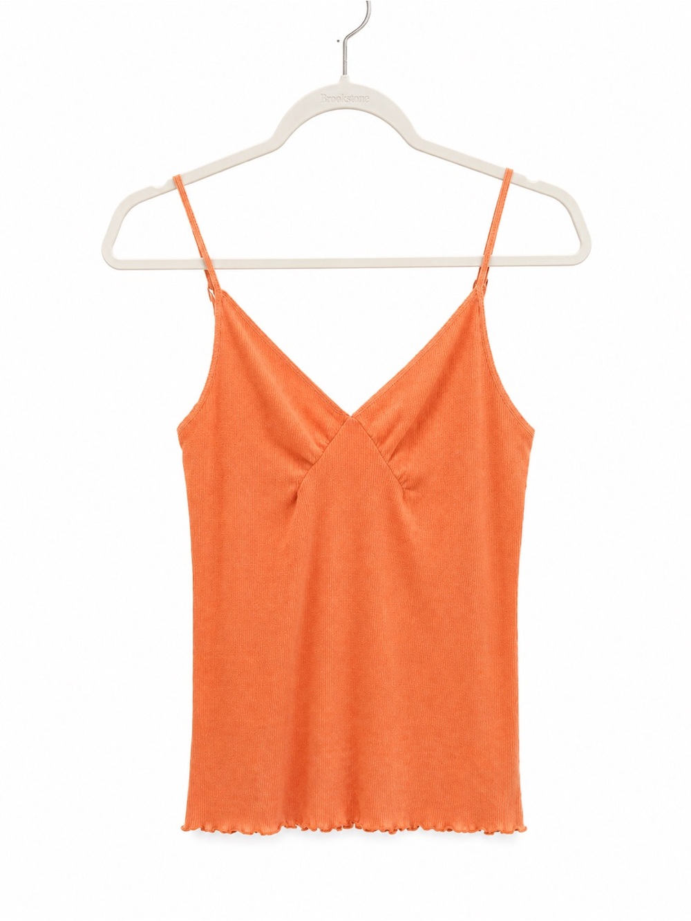 We The Free Orange V-Neck Tank Top